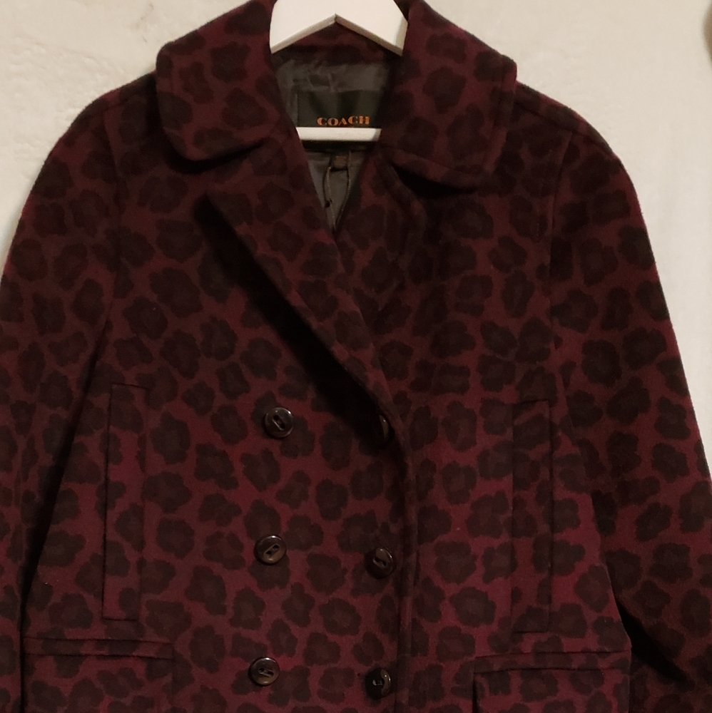 COACH pea coat